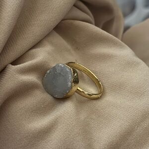 Gold and Silver-Toned Women's Ring
